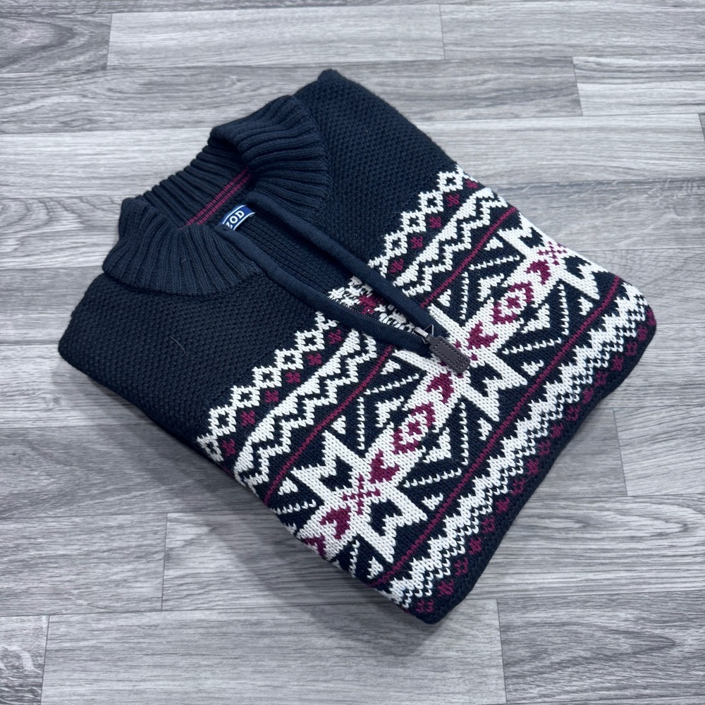 🧶 IZOD Half-Zip Knit Sweater